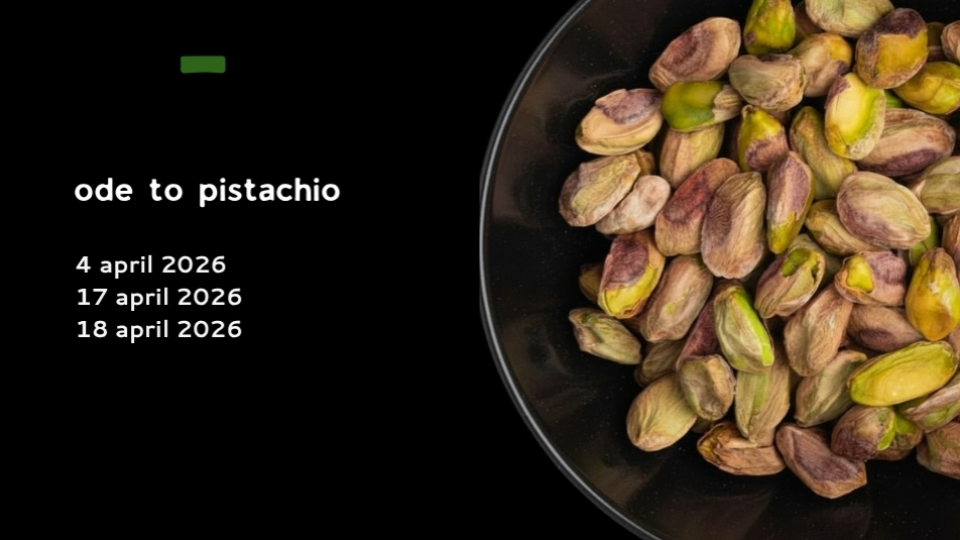 ōdē to pistachio