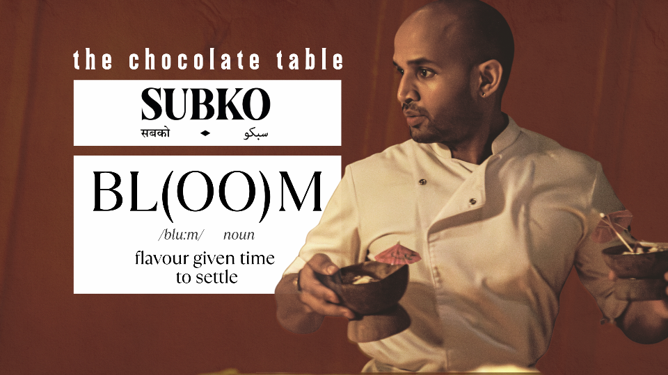 BL(OO)M - the chocolate table